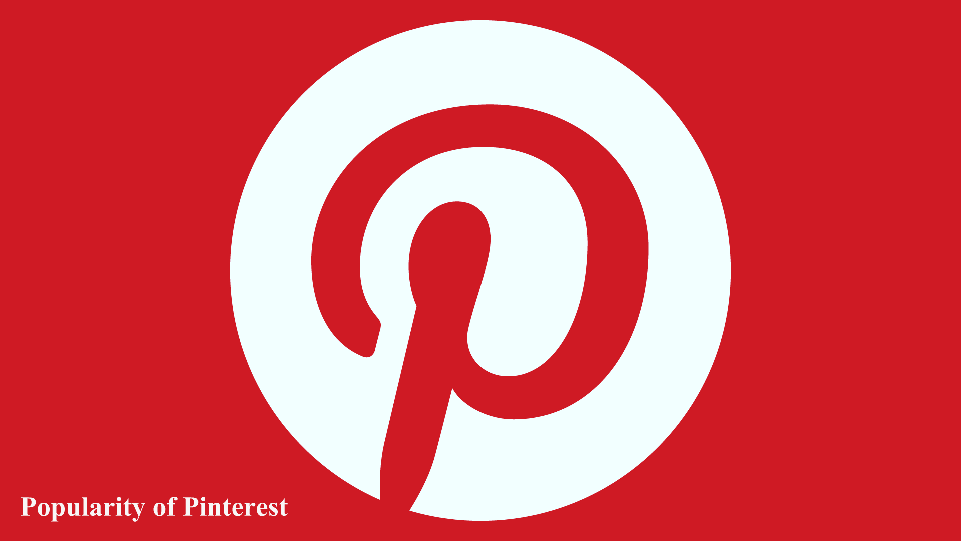 Popularity of Pinterest