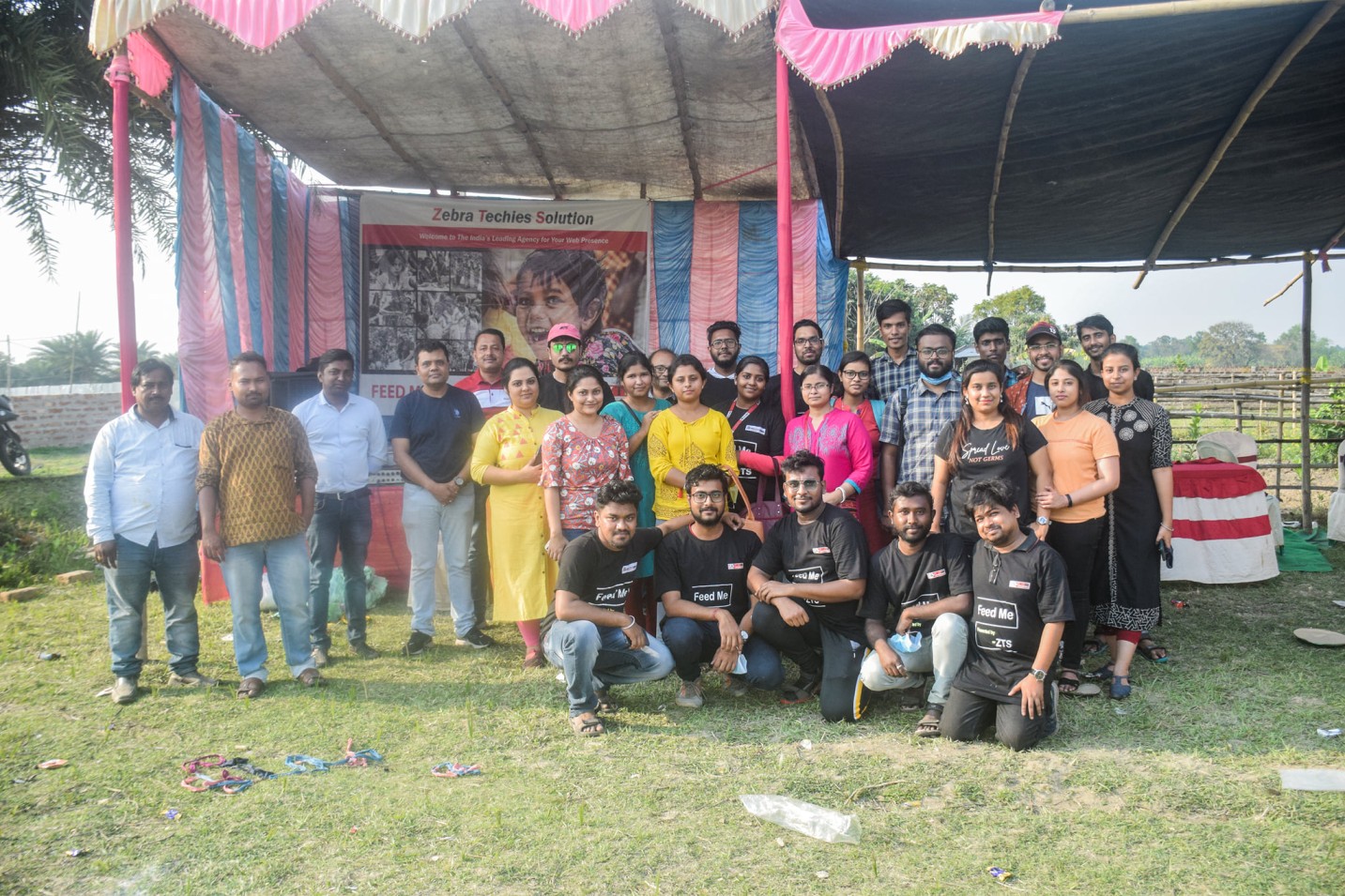 Zebra Techies Solution’s CSR Program Feed Me Campaign Making a Difference