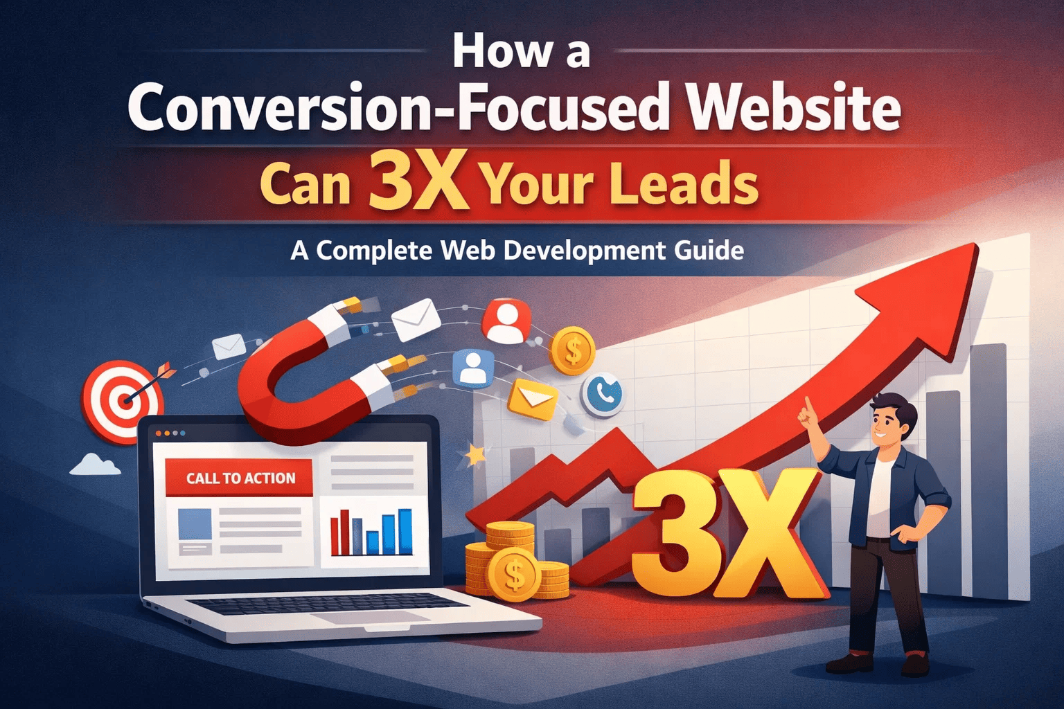 How a Conversion-Focused Website Can 3X Your Leads: A Complete Web Development Guide