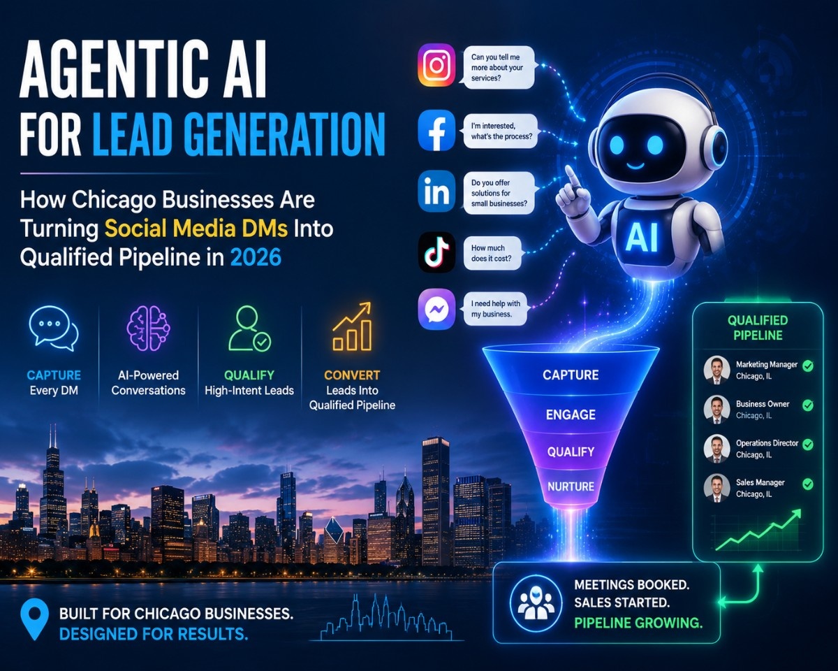 Agentic AI for Lead Generation: How Chicago Businesses Are Turning Social Media DMs Into Qualified Pipeline in 2026