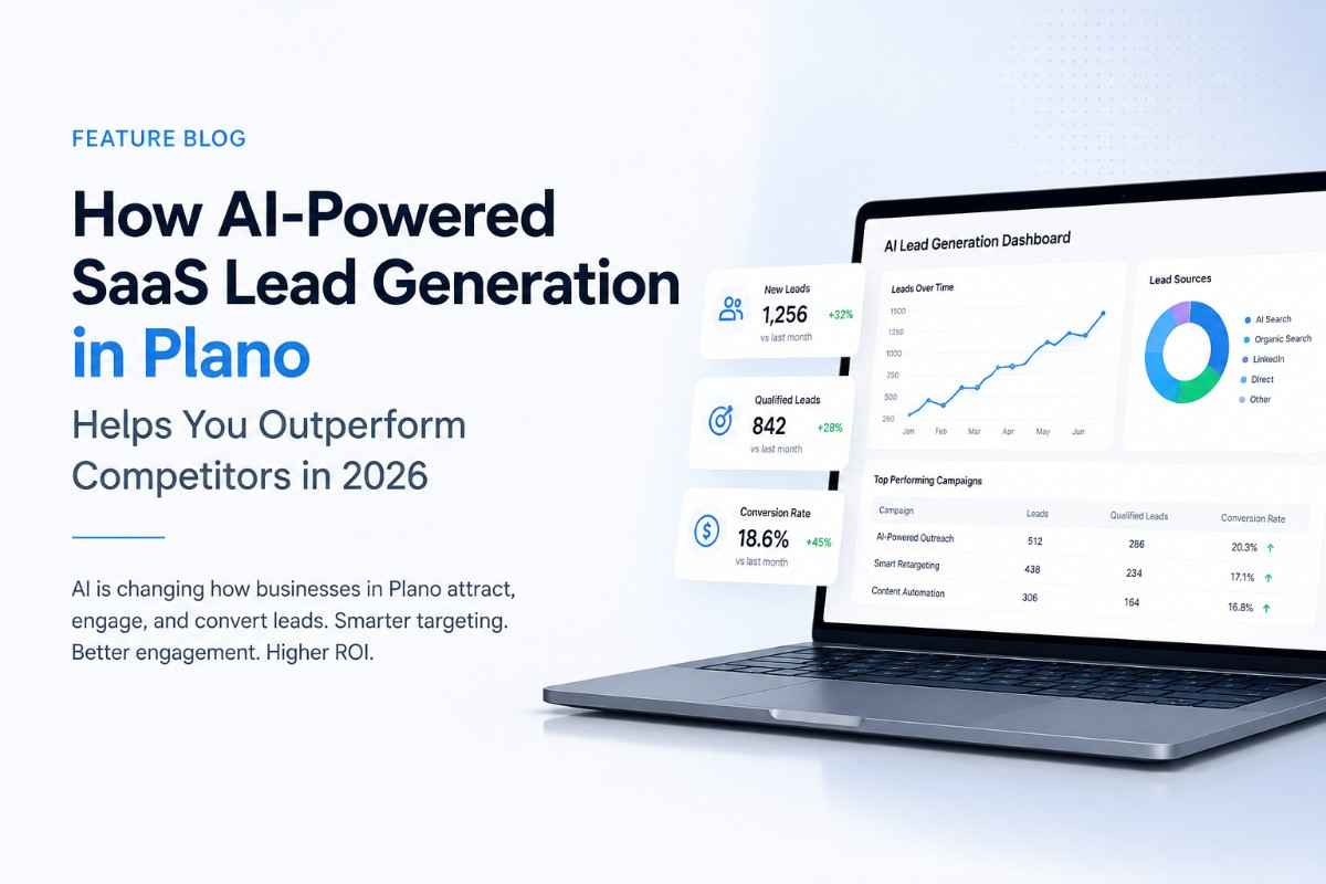 How AI-Powered SaaS Lead Generation in Plano Helps You Outperform Competitors in 2026