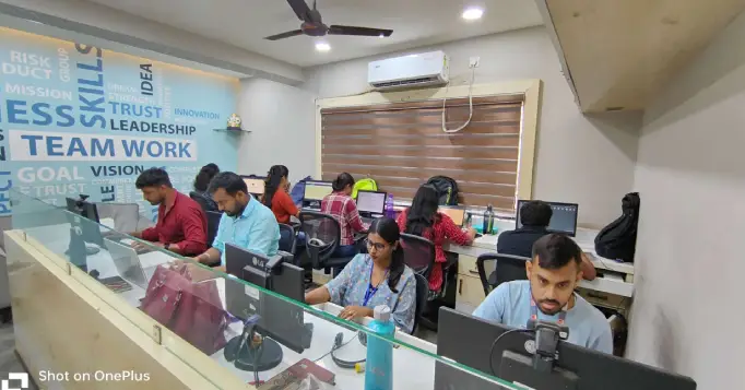 Zebra Techies Solution team at the office
